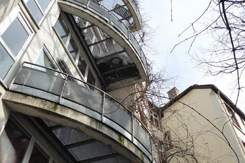 Balkone einer WEG, Frankfurt am Main