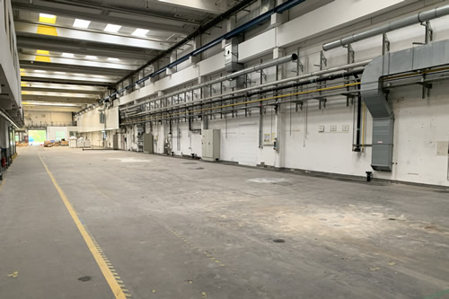 Hanau, Industriehallen